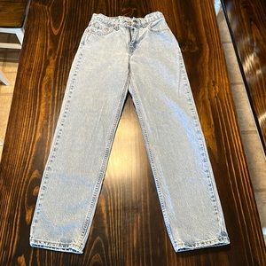 Women’s Vintage 90’s Levis 560 Loose Fit Straight Leg Size 7